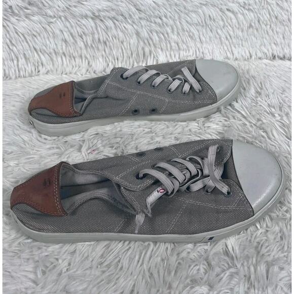 Johnnie-O Sail Away Sneakers Shoes Mens Size 9M Gray Lace Up - Picture 2 of 13